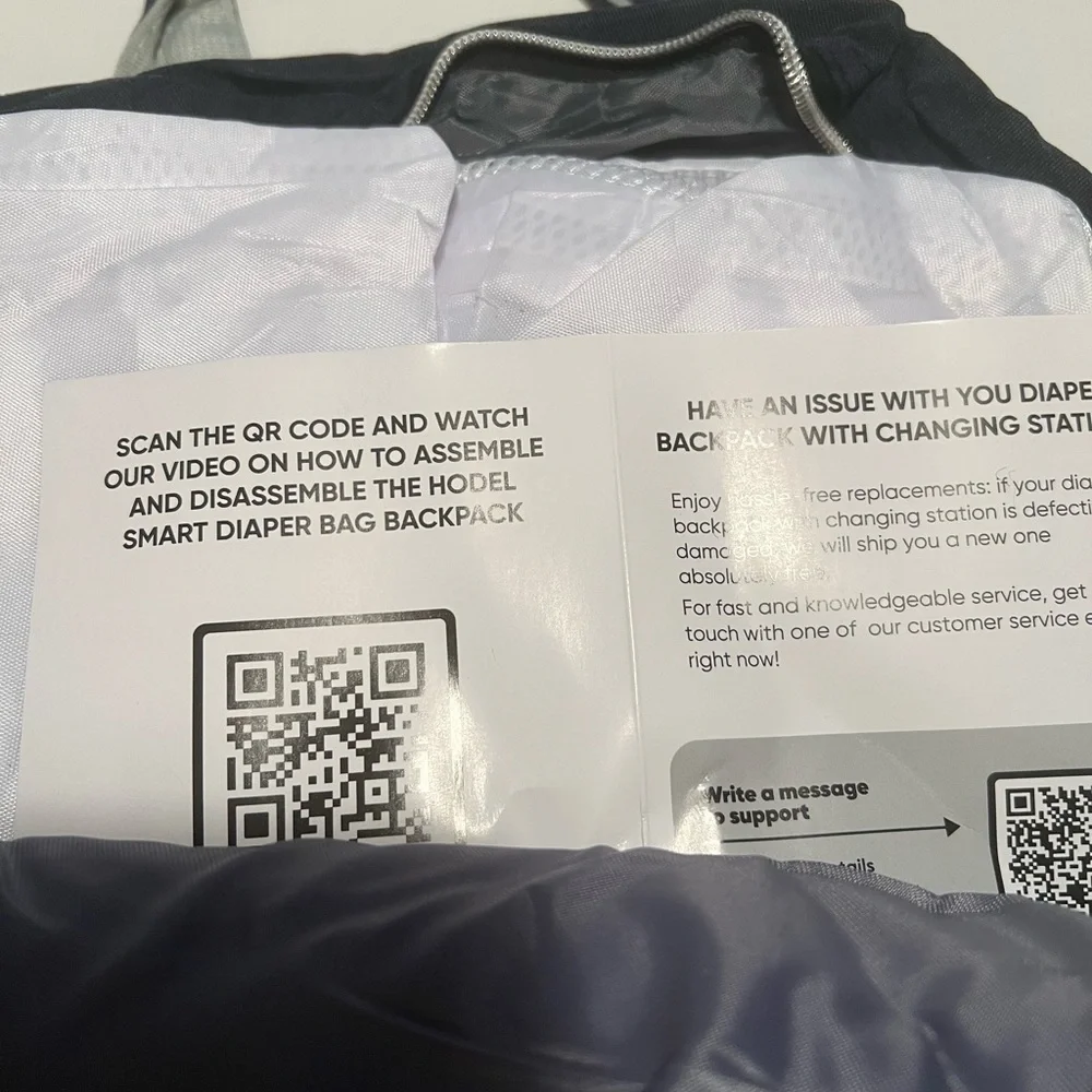 NEW Hödel Smart Diaper Bag & Changing Station - Nap Backpack for Baby (E1)